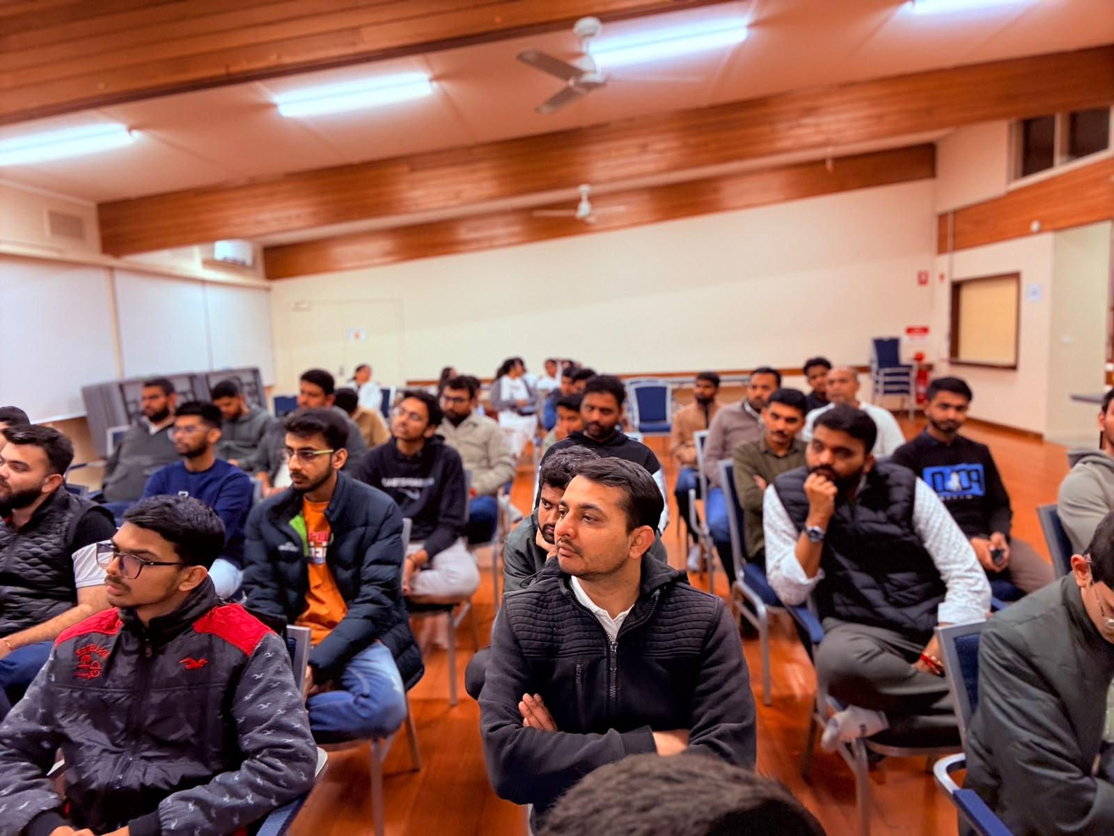 HDH Prabodhjivan Swamiji Maharaj during a spiritual retreat
