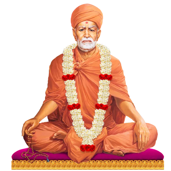 Portrait of Brahmaswarup Swami Shree Shastriji Maharaj